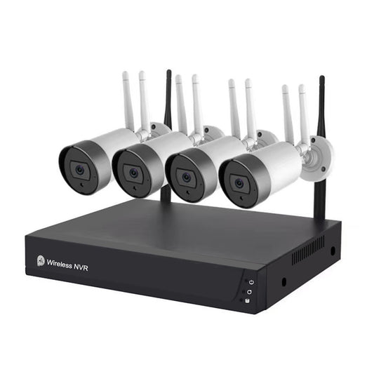 5MP Outdoor 4 Channel Security Camera NVR Kit