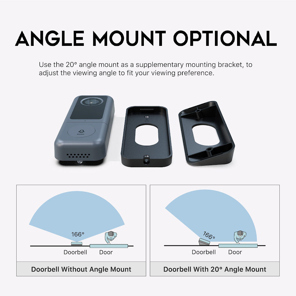 Smart Wired Video Doorbell 2K