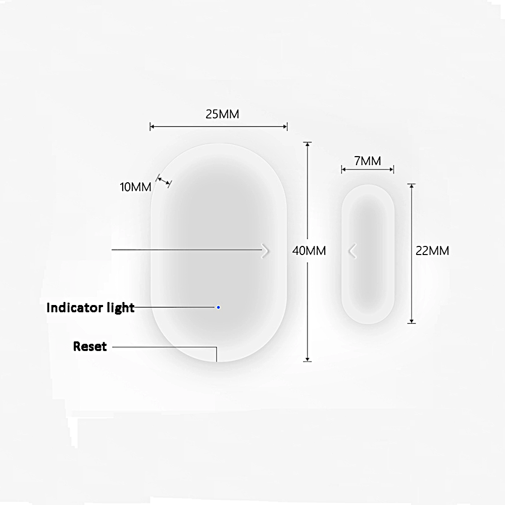ZigBee Door and Window Sensor-Ho Ho Gadget